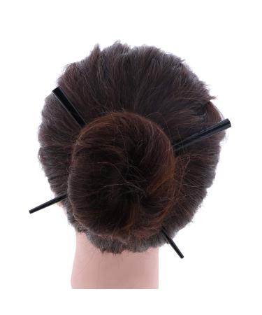 Wooden Hair Sticks Chopsticks - Set of 2 in Black - Buy Online on GoSupps.com