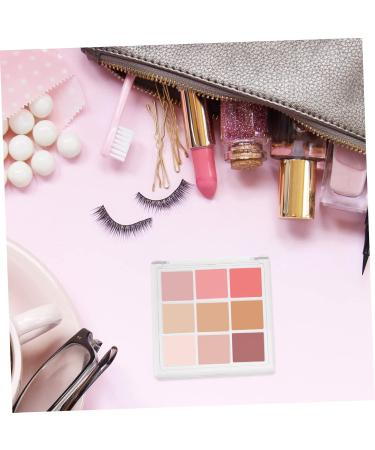 FOMIYES 12 Pcs Eyeshadow Palette Plastic Pallet Empty Eyeshadow Cases Eyeshadow Plate Travel Small Red Box 8x1cmx3pcs As Shownx3pcs - Buy Online on GoSupps.com
