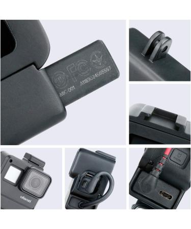 V2 Housing Case Vlogging Frame with Microphone Cold Shoe Mount for GoPro Hero 7/6/5 - Action Camera Accessories - Buy Online on GoSupps.com