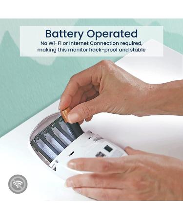 Babysense 7 Under-Mattress Baby Monitor - Real Time Movement Tracking & Monitoring | Non-Contact Monitor with 2 Sensor Pads for Full Crib Coverage | Safe Sleep Solution - No Wearables or WiFi - Buy Online on GoSupps.com