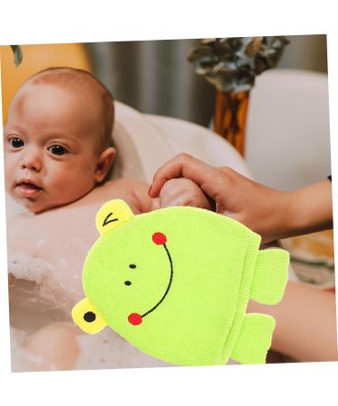 Beaupretty 3pcs Exfoliating Bath Mitt Gloves - Cartoon Body Wash Mittens for Kids | Polyester Bathing Sponge Clean Supplies - International Shipping - Buy Online on GoSupps.com
