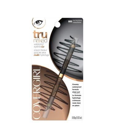 COVERGIRL truNaked Waterproof Eyeliner Duo in Mocha/Ebony - 0.03 oz (Packaging May Vary) - Buy Online on GoSupps.com