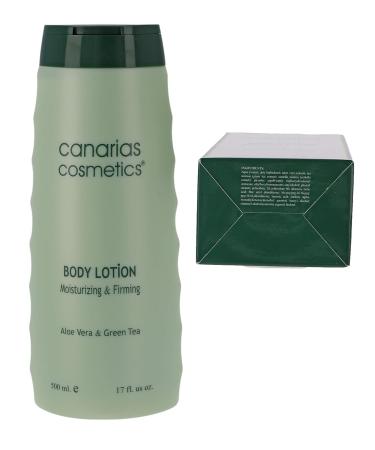 Canarias Cosmetics Dermo Aloe Body Lotion - 500 ml | Soothing & Hydrating Body Care | International Shipping Available - Buy Online on GoSupps.com