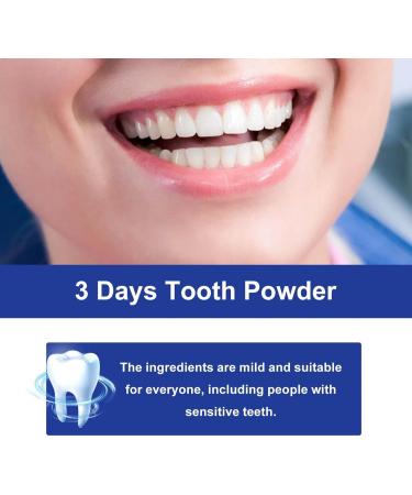 3 Days Teeth Whitening Powder Teeth Whitening Powder for White Teeth | Teeth Whitening | Visible Cleaning Effect | Safe Teeth Whitener - Cosmetic Teeth Cleaning (3) - Buy Online on GoSupps.com