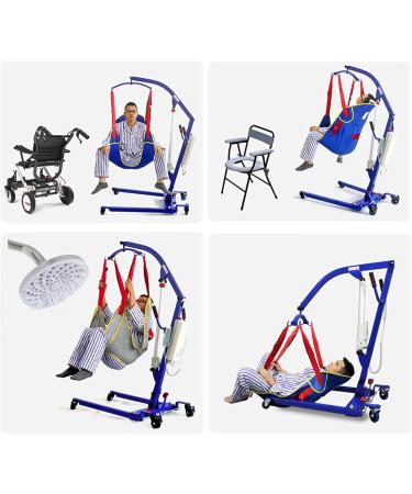 Patient Lifting Hoist Sling Transfer Belt Full Body Medical Aid Transfer Equipment with Head Support and Handle Patient Lift Sling Load-230kg - Buy Online on GoSupps.com