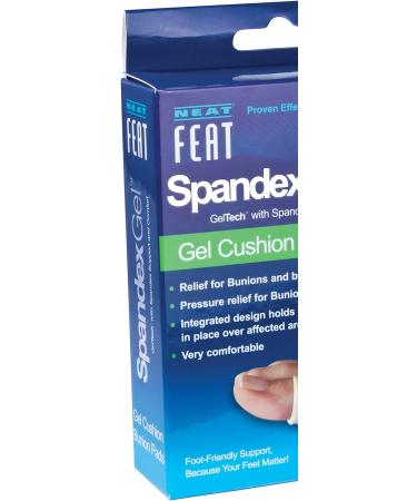 Neat Feat Spandex Gel Cushion Bunion Pads - Medium (Pair) | Pain Relief for Bunions - Buy Online on GoSupps.com