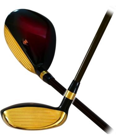 WaZaki Hybrid Utility Iron Set 4-PW with Gold PRO Graphite Shafts, USGA R&A Rules Golf Clubs - Right Hand, Regular Flex, Plus Length - 8 Clubs with Covers - Buy Online on GoSupps.com
