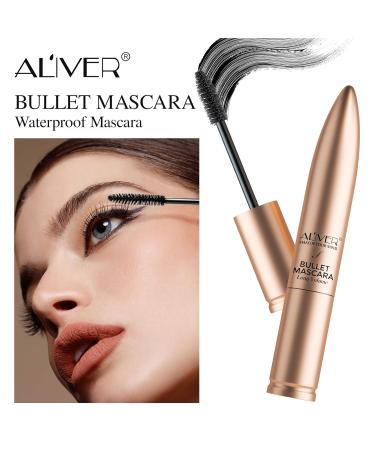 4D Silk Fiber Mascara Black - Waterproof Thick & Long Eyelashes Lump-Free Durable Soft Brush for Sensitive Eyes - Buy Online on GoSupps.com