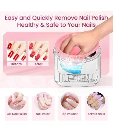 Yokilly Heated Nail Soaking Bowl - 50% Faster Soak Off for Women | Electric Manicure Bowl for Home & Salon - Shop Internationally - Buy Online on GoSupps.com