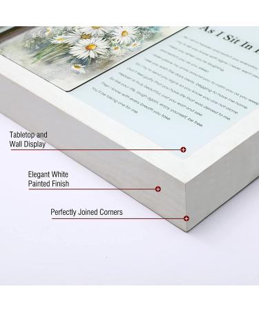 WOODEXPE Sympathy Gift: LED Memorial Shadow Box for Loss of Loved One - 8x10 Picture Frame - Buy Online on GoSupps.com