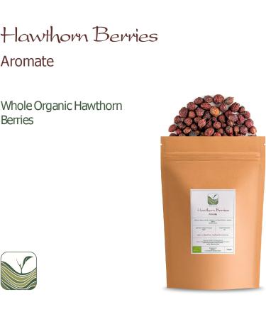 Hawthorn Berry Organic Whole Juicy - Hawthorne Berries High Food Grade 100g - Buy Online on GoSupps.com