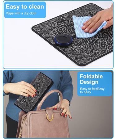 Birshe EMS Foot Massager - Foldable Electrical Device for Improved Blood Circulation | Best Foot Massage at Home - Buy Online on GoSupps.com