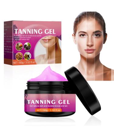 Tan Accelerator Cream - Intensive Tanning Luxury Gel - Tan Accelerator for Outdoors, Under the Sun or in the Solarium