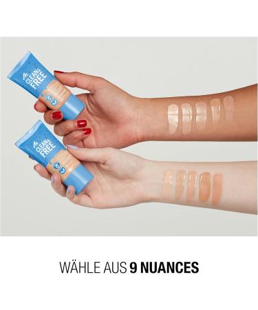  Manhattan Manhattan Clean & Free Skin Tint Fb. 42 Mocha Maquillage Hydratant Vegan 30 ml - Buy Online on GoSupps.com