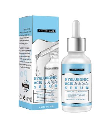 Hyaluronic Acid Serum - Face Serum for Women - Hydrating Serum - Hyaluronic Acid Serum for Face - Dark Spot Correcting Glow Serum Face - Smooth Skin Care Face Serum 20ml