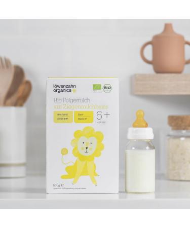 Dandelion Organics | Organic Goat Milk Baby Formula 6+ Months | Easily Digestible Follow-Up Milk | Premium Goat Milk Baby Food - Buy Online on GoSupps.com