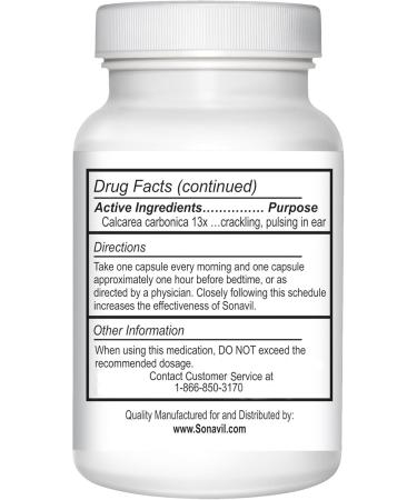 Eliminate Tinnitus with Sonavil - Guaranteed Relief! | Buy Single Bottle - International Shipping Available - Buy Online on GoSupps.com