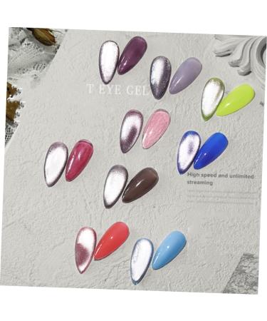 minkissy 1pc Uv Led Nail Gel Polish Cat Eye Nail Polish Gel Chameleon Cat Eye Uv Polish Gel Manicure Accessories Beautiful Nail Gel - Buy Online on GoSupps.com