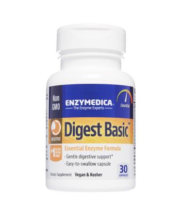 Enzymedica Digest Basic + Probiotics  30 Capsules