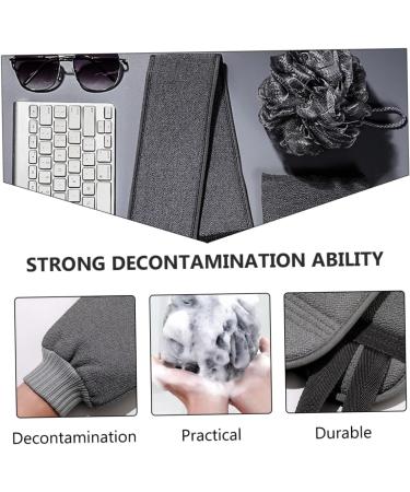 POPETPOP 1 Set Men's Bath Set Bath Wash Scrubber Exfoliating Sponge Pad Bath Shower Sponge Exfoliating Mitt Mesh Shower Ball Spa Accessories Shower Cleaning Towel Body Rayon Bath Towel Man 60x9.5cm - Buy Online on GoSupps.com