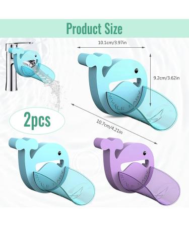 Buy MOK 2-Piece Children Tap Extender | Cartoon Faucet Extension for Kids | Perfect for Hand Washing in Kitchen & Bathroom - Buy Online on GoSupps.com