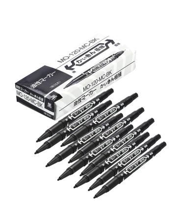 Tattoo Marker Pen  10 Pieces Body Marker Pens Black Bodymark Temporary Tattoo Marker  Dual Tips Skin Markers For Tattooing