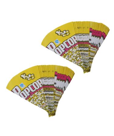 ENERRGECKO 200X Popcorn Bags Paper Bags Almonds Popcorn S