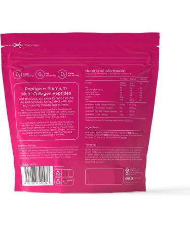 SoBodyCo Premium Collagen Supplements for Women & Men | 5 Types of Collagen Powder | Peptigen Collagen Peptides | Marine Collagen Hydrolysate Powder | 120 Days Supply - Buy Online on GoSupps.com