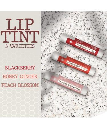 Savannah Bee Company Blackberry Extract Lip Tint | Moisturizing Beeswax & Propolis Lip Balm for Soft Lips - Buy Online on GoSupps.com
