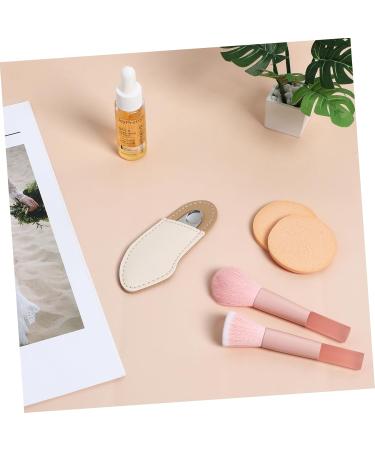 WOONEKY 4pcs Beauty Makeup Spatula Cosmetic Plate Mixer Cosmetic Mixer Makeup Tools Silver Stainless Steel - Buy Online on GoSupps.com