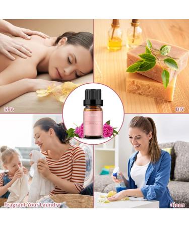 Peony Essential Oil 10ml - 100% Pure Organic Fragrance Oil for Aromatherapy, Diffuser, Candle Making, Soap Making - Brown Bottle - Pack of 1 - Buy Online on GoSupps.com