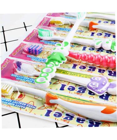 Partykindom 24 STK Infant Toothbrushes - Sensitive & Reusable Children's Toothbrush for Toddlers - Boys Whitening Cleaning Brush - Buy Online on GoSupps.com