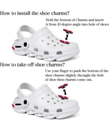 WKXINXUAN 30 Pack Marvel Cartoon Shoe Pins - Crocodile & Super Hero PVC Charms for Kids & Adults | DIY Clog Shoe Decorations & Gift Ideas - Buy Online on GoSupps.com