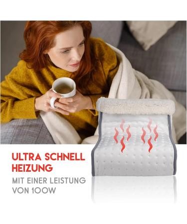 JUNG ALPINA Electric Foot Warmer - 3 Temperature Settings Fits Shoe Sizes up to 46 100 Watts - Perfect for Comfort & Warmth - Buy Online on GoSupps.com