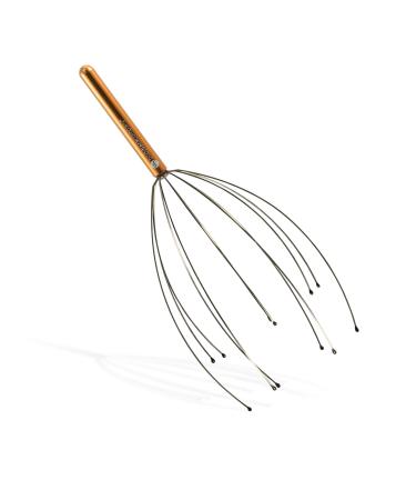 Body Back Scalp Massager, Head Scratcher, Manual Head Massager for Stress Relief, Relaxing Scalp Scratcher, Tingler for Gentle Hair Stimulation (1 Pack, Color Varies) 1 Count (Pack of 1)