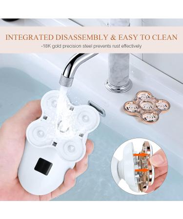 5D Floating Electric Shaver for Women - Painless Razor for Legs, Security Lock, Rechargeable & Waterproof Bikini Shaver with LED Display - Ideal for Face and Underarms - Buy Online on GoSupps.com