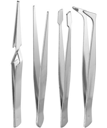 Fixpoint 77101 tweezers set 4 parts