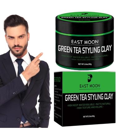 Hair ClayGreen Tea Matte Clay Hair Product Mens Hair Clay Hair products for men that define a matte finish for all hair types for men Homraa - Buy Online on GoSupps.com