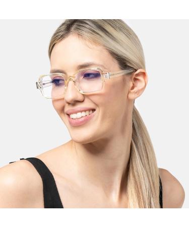 HERLING Blue Light Glasses - Dashiell BlueBlock Acetate in Blue & Honey | Protect Your Eyes with Stylish Eyewear - International Shipping Available - Buy Online on GoSupps.com