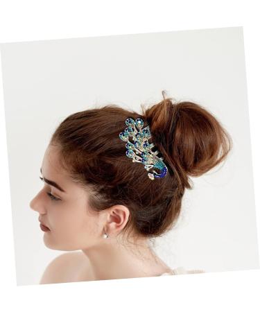 CRILSTYLEO Diamond Phoenix Hair Comb Hair Side Comb Bridal Headpiece Wedding Hair Bride Headpieces for Wedding Flower Girl Hair Accessories for Wedding Winter Party Hair Comb Rhinestones - Buy Online on GoSupps.com