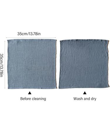 4 Pack Colorful Dishcloths Kitchen Cleaning Cloths Convenient Kitchen Dishcloth Kitchen Towel for Different Tasks Dark Gray - Buy Online on GoSupps.com