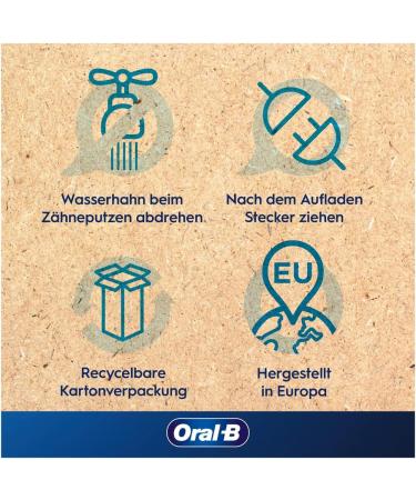 Oral-B Pro 3 3900 Electric Toothbrush Double Pack - 3 Cleaning Modes 360 Pressure Control | Best Dental Care by Braun Black & Brown - Buy Online on GoSupps.com