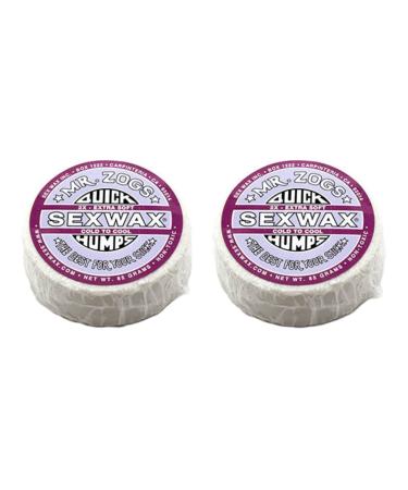Sex Wax Quick Humps 2X Extra Soft - Purple Twin Pack