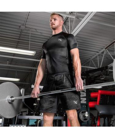 Hexagon BJJ Shorts - Large Black | Hayabusa - Buy Online on GoSupps.com