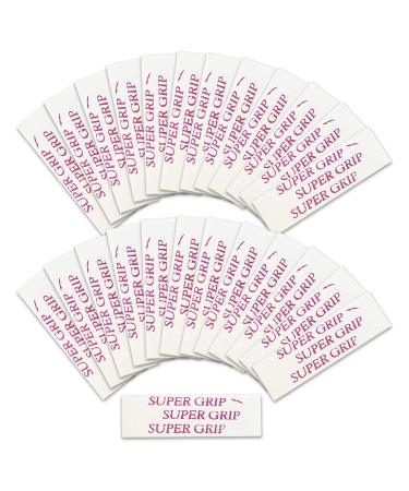 Super Grip Hairpiece Wig Tape 25 Count Double Sided Adhesive for Hair Extension Toupees and Lace Front Dome Caps Discrete Waterproof Strips Strong Hold Support Straight