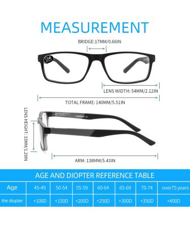 Blue Light Blocking Reading Glasses 4 Pack - Anti Glare Computer Readers for Women Men - UV Ray Filter Eyeglasses +2.50 Diopters - Buy Online on GoSupps.com