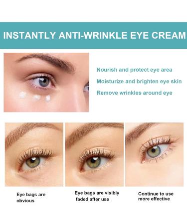 OTVENA Korean Instant Eye Cream Advanced Anti-Aging Formula in 25 Individual 1ml Vials Instantly Reduces Puffiness Dark Circles & Wrinkles Firming & Lifting Under Eye Treatment for Men & Women - Buy Online on GoSupps.com