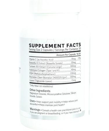 Kalaya 7X Joint Support Supplement | Joint Bone & Muscle Health with Turmeric Collagen & Vitamin C - 60 ct - Optimized for International Shipping - Buy Online on GoSupps.com
