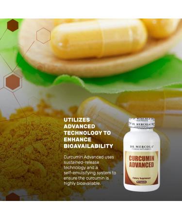 Dr. Mercola Curcumin Advanced - 90 Capsules for Enhanced Wellness - Buy Online on GoSupps.com