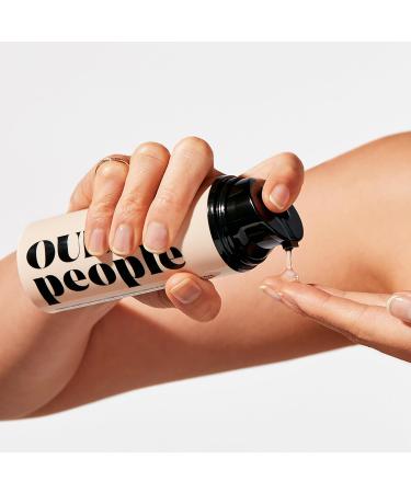 OUI the People Resurfacing Body Serum - AHA BHA & PHA Exfoliator for Smoother Skin - 3.3 oz | Overnight Dead Skin Cell Remover & Pore Unclogger - Buy Online on GoSupps.com